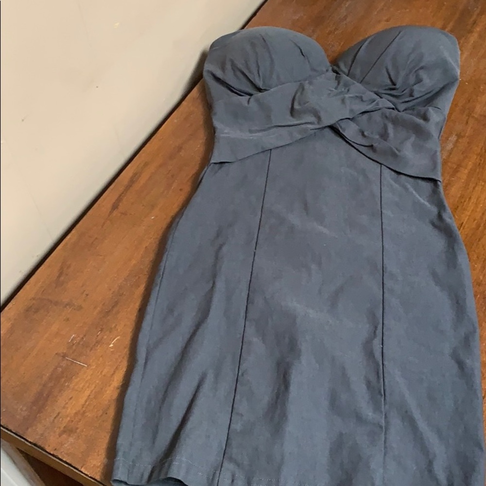 Super Cute Fitted Mini Bodycon Strapless Vintage “Body Central” Dress